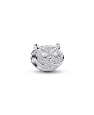 Textured Owl Mini Charm