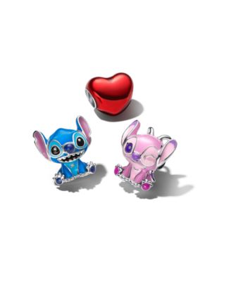 Stitch Valentines Charm Set