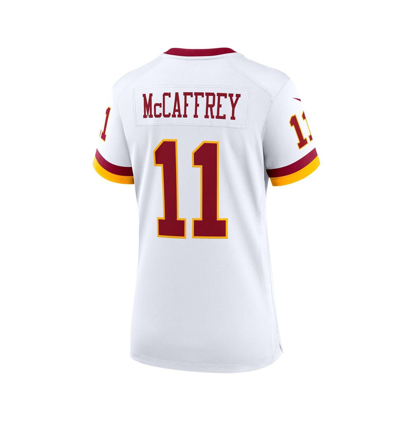 Женское джерси Nike Women's Luke McCaffrey White Washington Commanders Game Super Bowl Era Jersey — фото 3