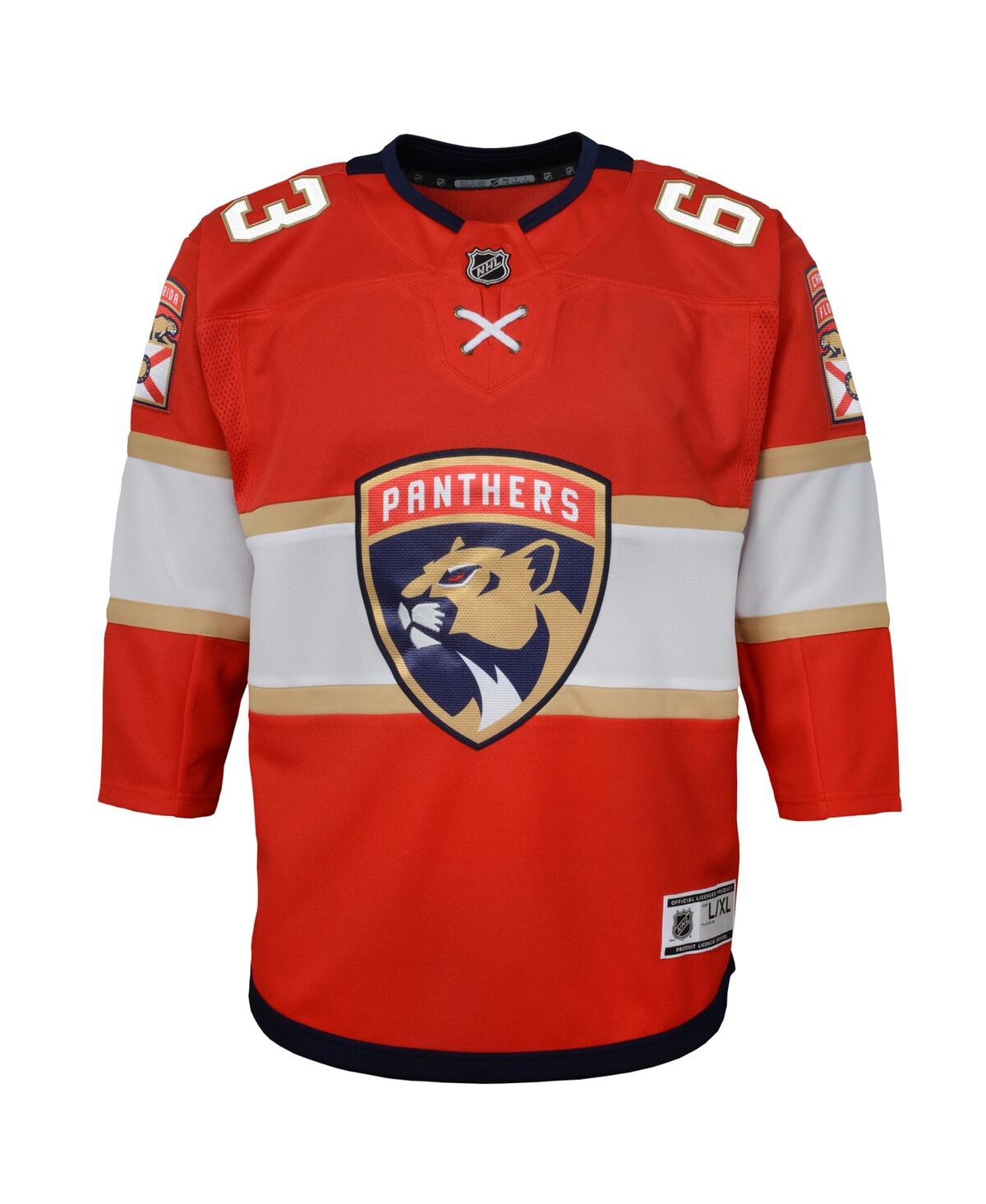 Outerstuff Big Boys and Girls Brad Marchand Red Florida Panthers Premier Player Jersey
