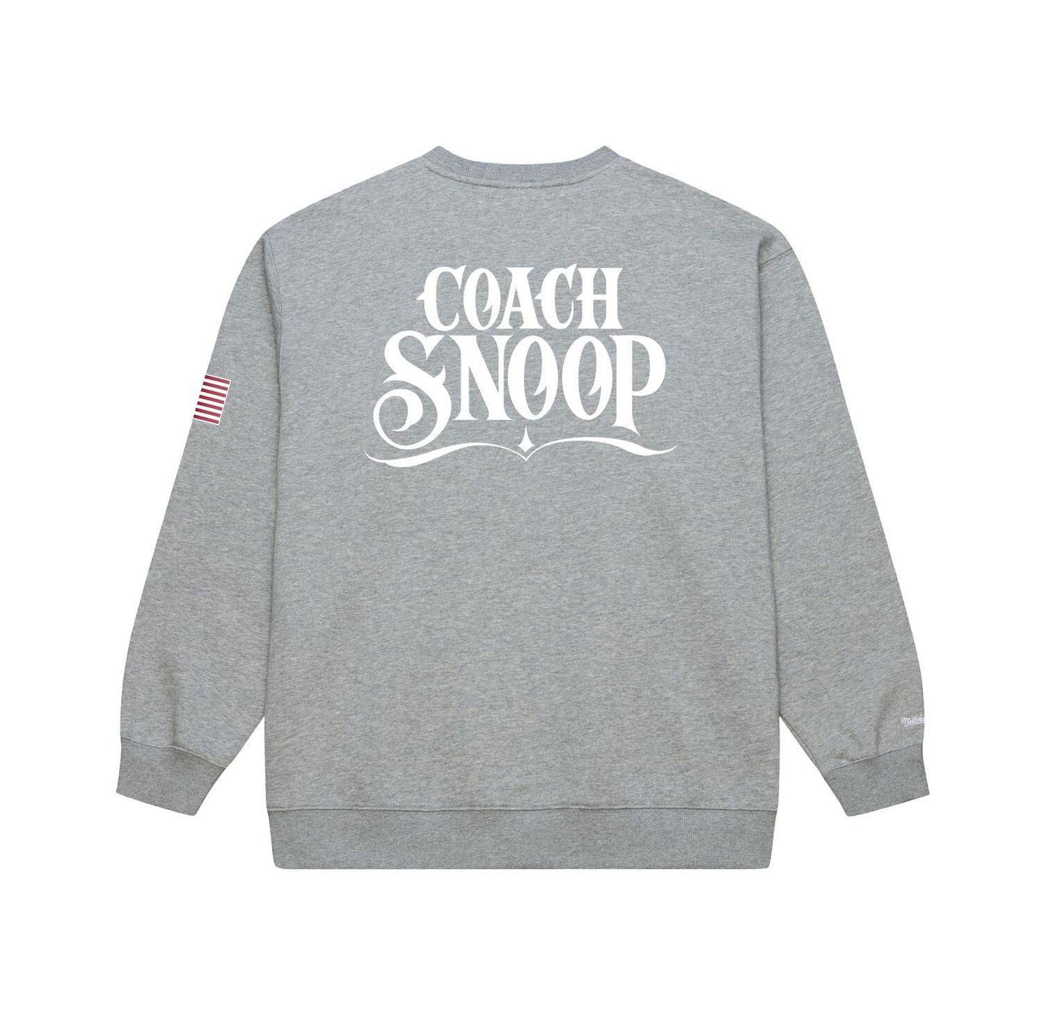Men's Gray Team USA Coach Snoop Sweatshirt