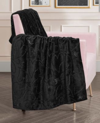 Embossed Plush Oversized Throw, 60" x 70"