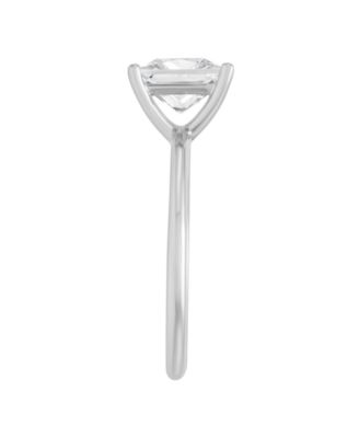 IGI Certified Lab Grown Diamond Solitaire Engagement Ring (2-1/2 ct. t.w.) in 14k Yellow and White Gold or 14k White Gold