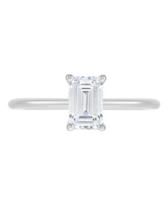 IGI Certified Lab Grown Diamond Solitaire Engagement Ring (1 ct. t.w.) in 14k Yellow and White Gold or 14k White Gold