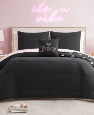 Hearts Diamond Bed in a Bag 8-Pc. Comforter Set, Queen