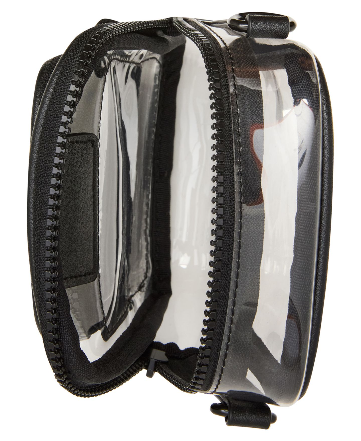 Женская сумка Madden Girl Willowv Clear Mini Cellphone Crossbody, цвет: Чёрный — фото 4