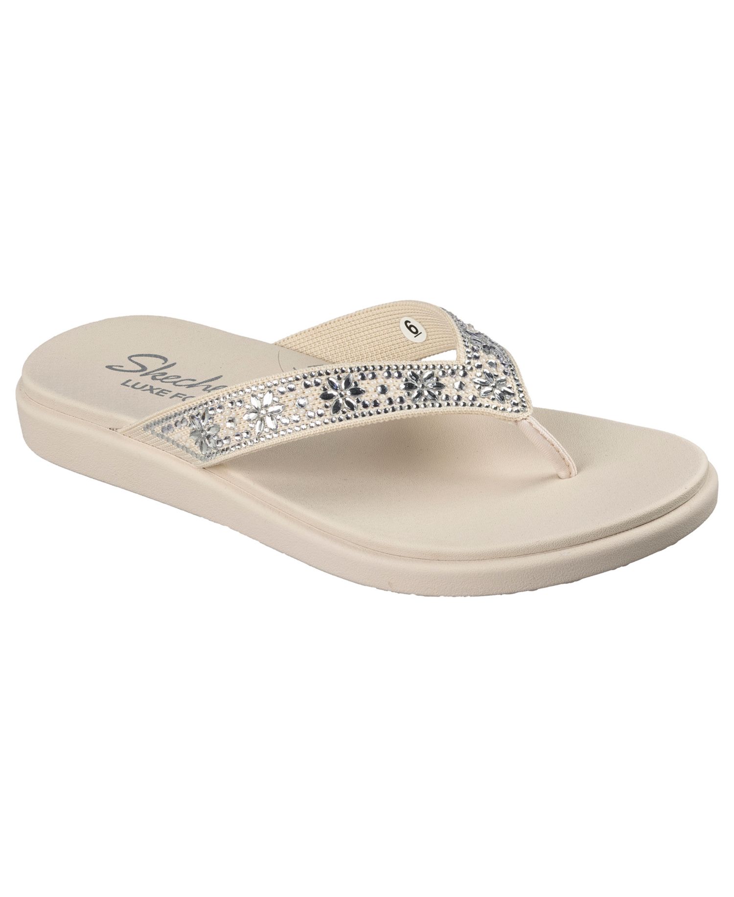 Women's Meditation Luxe - Sunny Glow Flip-Flop Thong Sandals from Finish Line