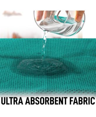 6 Pack 100% Cotton Waffle Weave - 12x12” Super Absorbent Dish Towels for Kitchen