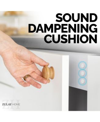 Clear Cabinet Door Rubber Bumpers for Kitchen Cabinets, Drawers, Picture Frames, Furniture, Glass Tops (50 Pack)