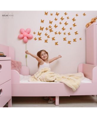 Removable DIY 3D Butterfly Wall Decorations (24pcs with 3 Different Sizes)