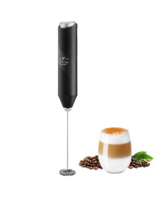 FrothMate Powerful Portable & Compact Milk Frother - No Stand Electric Whisk