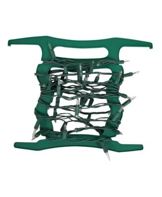 Products Holiday Christmas Light Storage Box Bin with 4 Cord Wrap Organizers