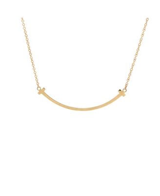 T Smile Pendant Necklace