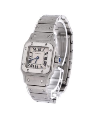 Santos de Cartier Galbee Quartz Watch in Stainless Steel 24mm