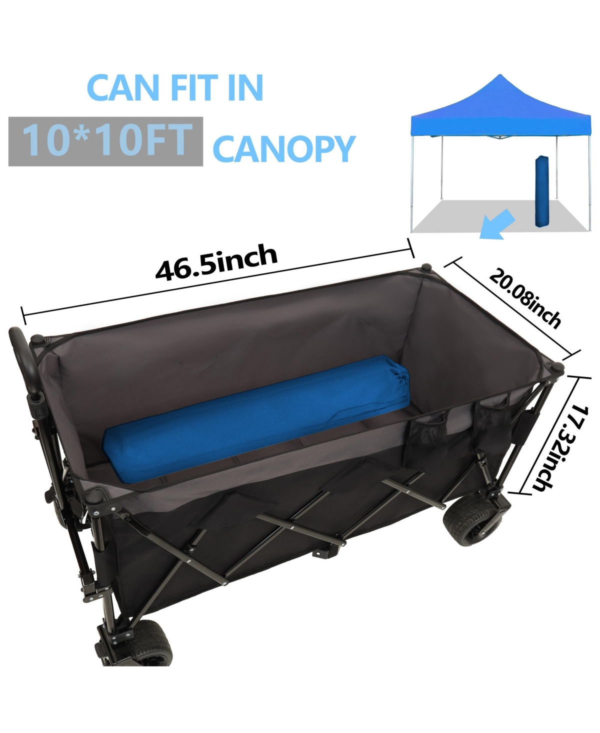 Rainsken Heavy-Duty Collapsible Wagon