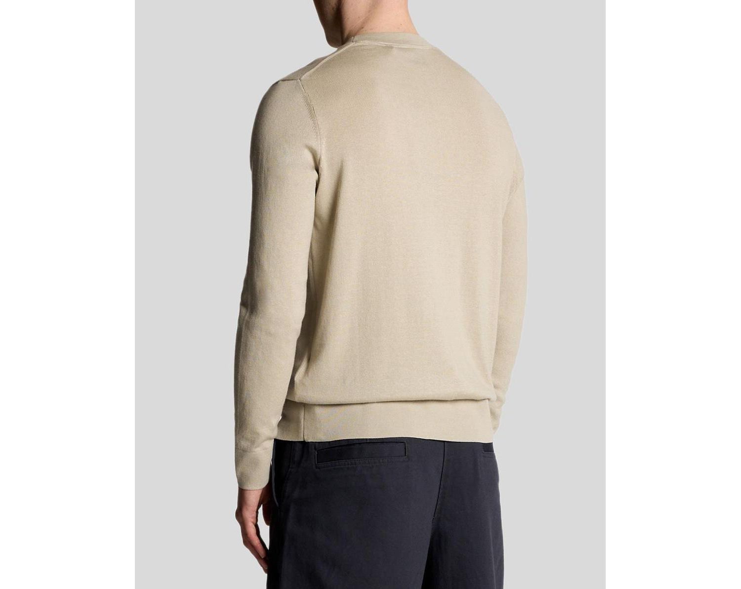 Men's Tonal Superfine Crew Neck Sweater