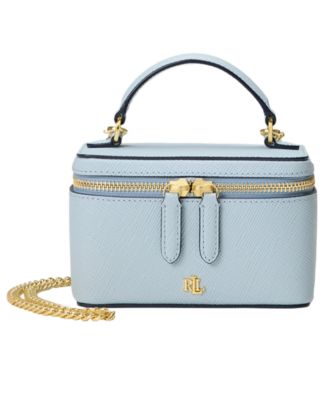 Hallee Small Textured Leather Crossbody Bag