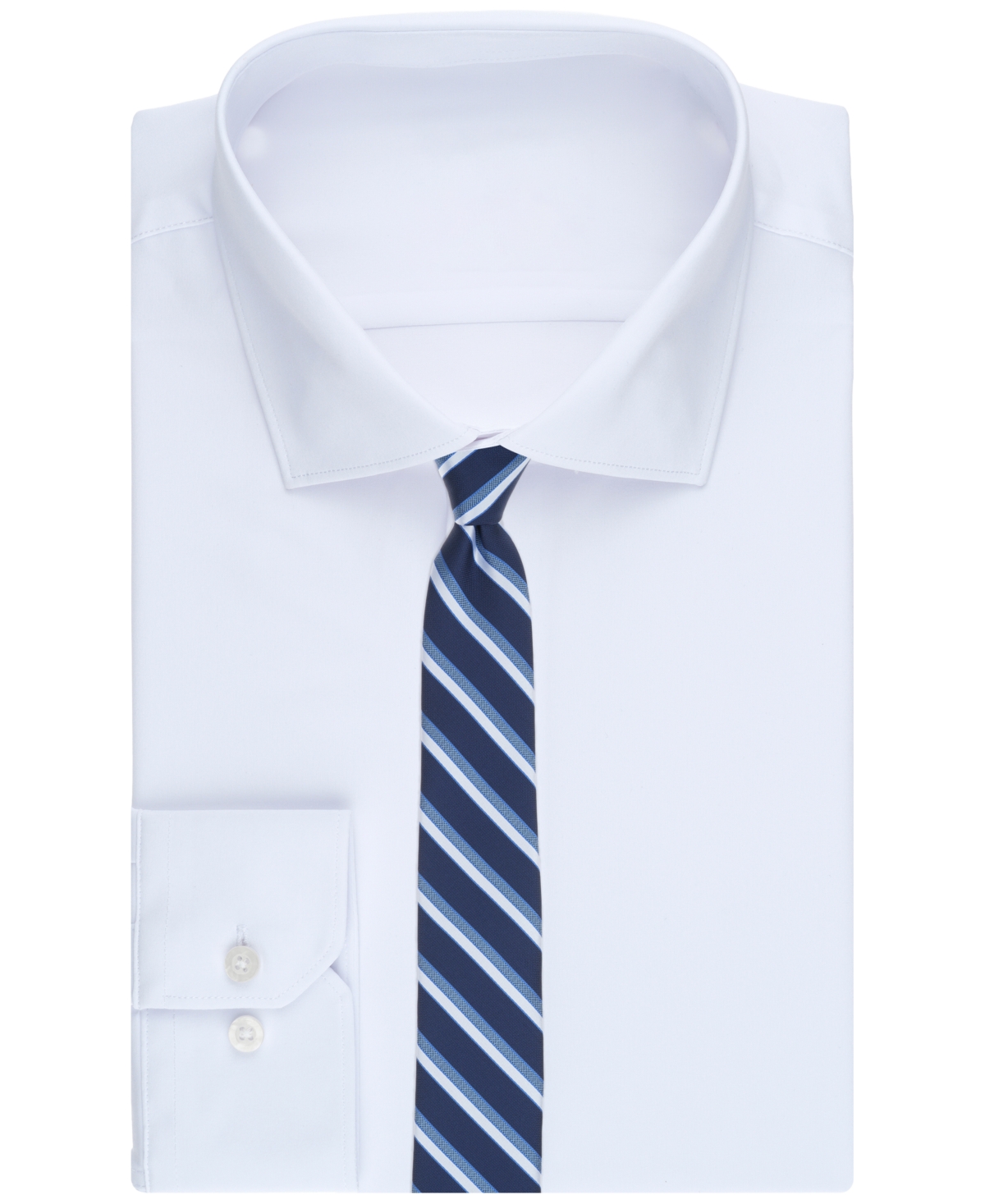 Bar Iii Men's Weston Stripe Skinny Tie, Macy's Exclusive