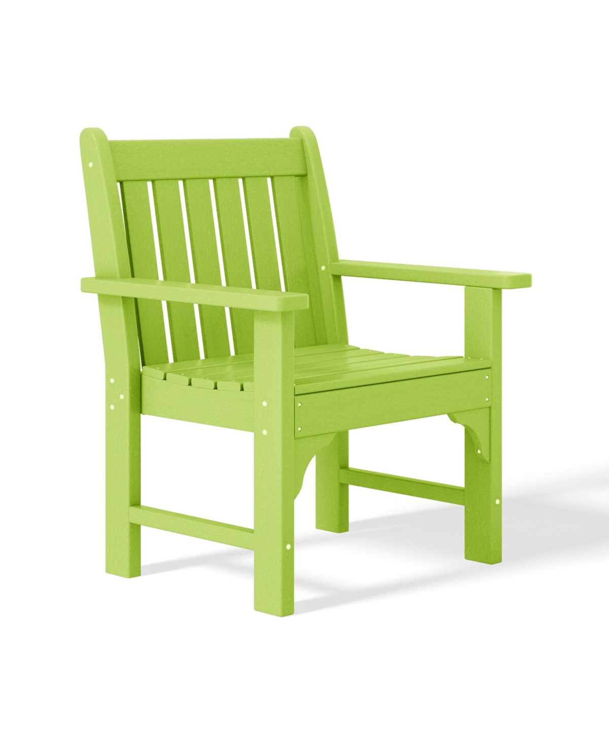 WestinTrends Outdoor Patio Hdpe Adirondack Dining Arm Chairs (Set of