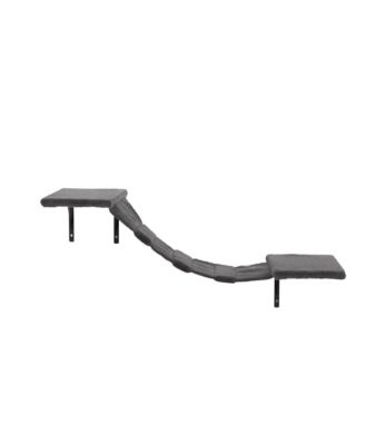 5-Piece Wall Mounted Cat Climber Set with Shelves, Perches & Scratching Posts - Modern Cat Furniture