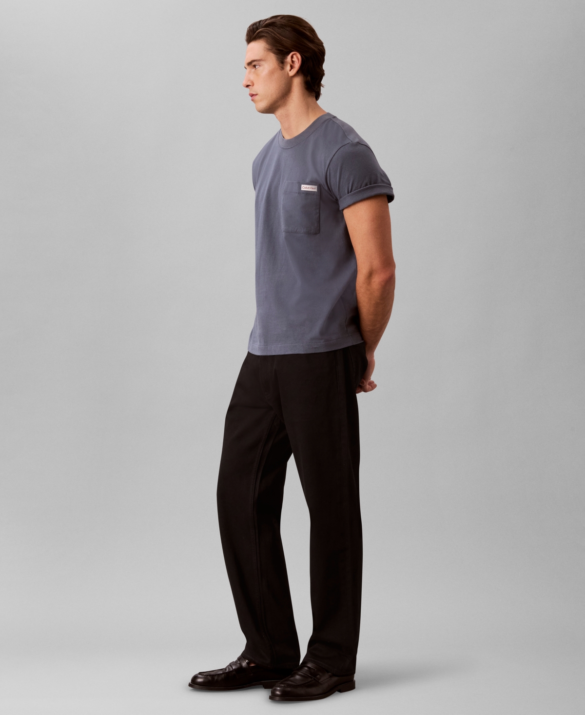 Calvin Klein Men's Straight-Fit Cotton Blend Jeans