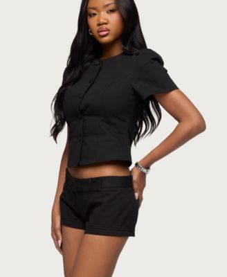 Women's Thea Twill Button Up Top