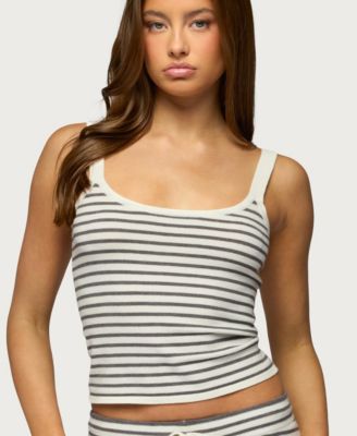 Women's Lillian Striped Knit Tank Top