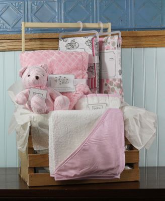 Baby Boys' & Baby Girls' Necessities Baby Shower Wardrobe Gift Crate, 16-Piece Set