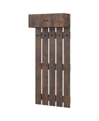 Entryway Wall Coat Rack Wall Mounted Coat Clothes Rack
