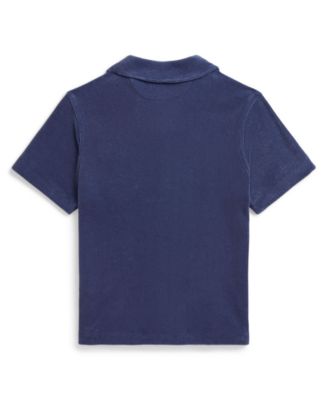 Boys' 8-20 Short-Sleeve Terry Camp Shirt