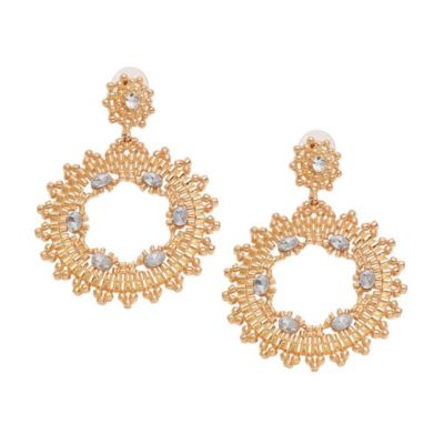 Women's Circular Drop Earrings