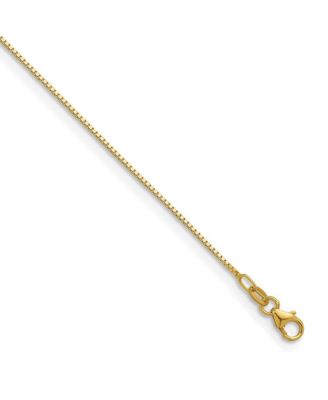 Solid Classic Box Chain Necklace