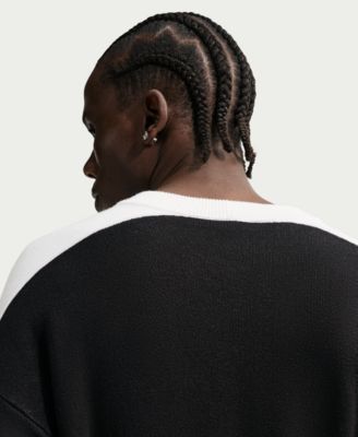 Men's Sportswear Loose-Fit Long-Sleeve Club Jersey Sweater