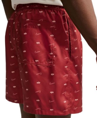 Men's Elastic Waistband Woven Shorts