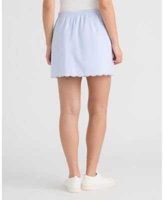 Women's Eyelet Mini Skirt