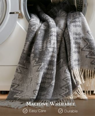 Alberta Cotton Blend Breathable Throw, 50" x 60"