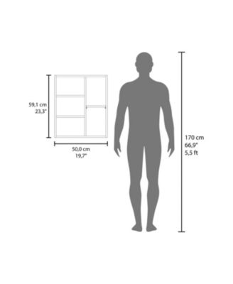 MAGIA Wall-Mounted Bathroom Cabinet with Mirror