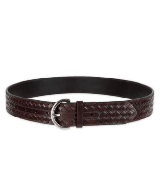Women's Woven Leather Belt