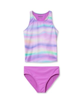 Girls Chlorine Resistant Tankini Swim Set