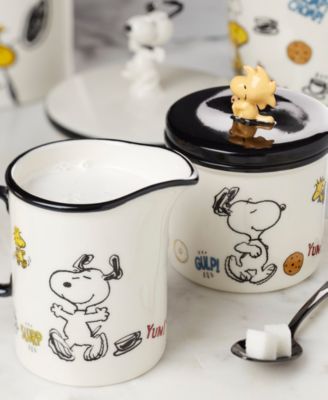 Chef Snoopy 2-Pc. Sugar & Creamer Set