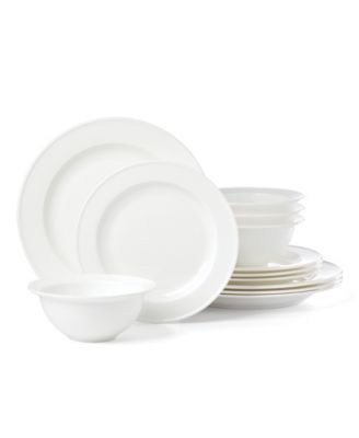 Studio 1414 Rimmed 12-Pc. Dinnerware Set, Service for 4 image
