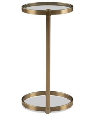 Isla 24" Glass Chairside Table