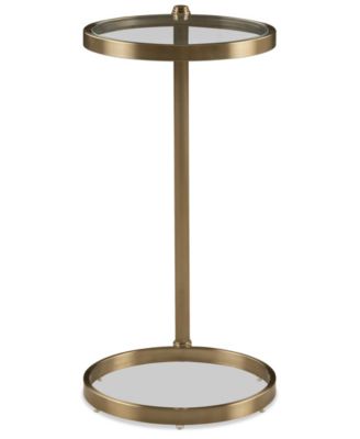 Isla 2-Pc. Glass Rectangle Coffee Table and Chairside Table Set