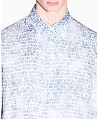 Men's Silky Printed Button Up Shirt