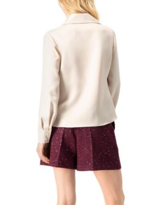 Women's Long Sleeve Button-Up Shirt