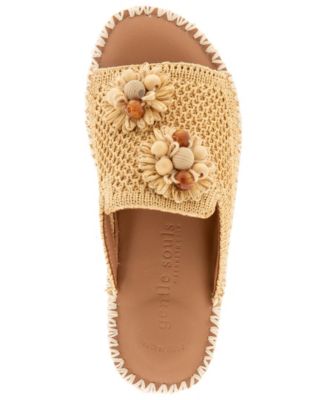 Women's Leilani Flower Flat Sandals