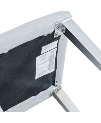 Minimalist PU Leather Accent Chair with Sturdy Metal Legs