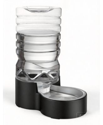 Easy Clean Wide-Mouth Dog Water Dispenser with Removable Bowl