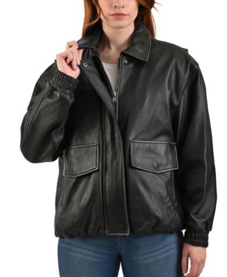 Women's Women s Lamb leather Jacket