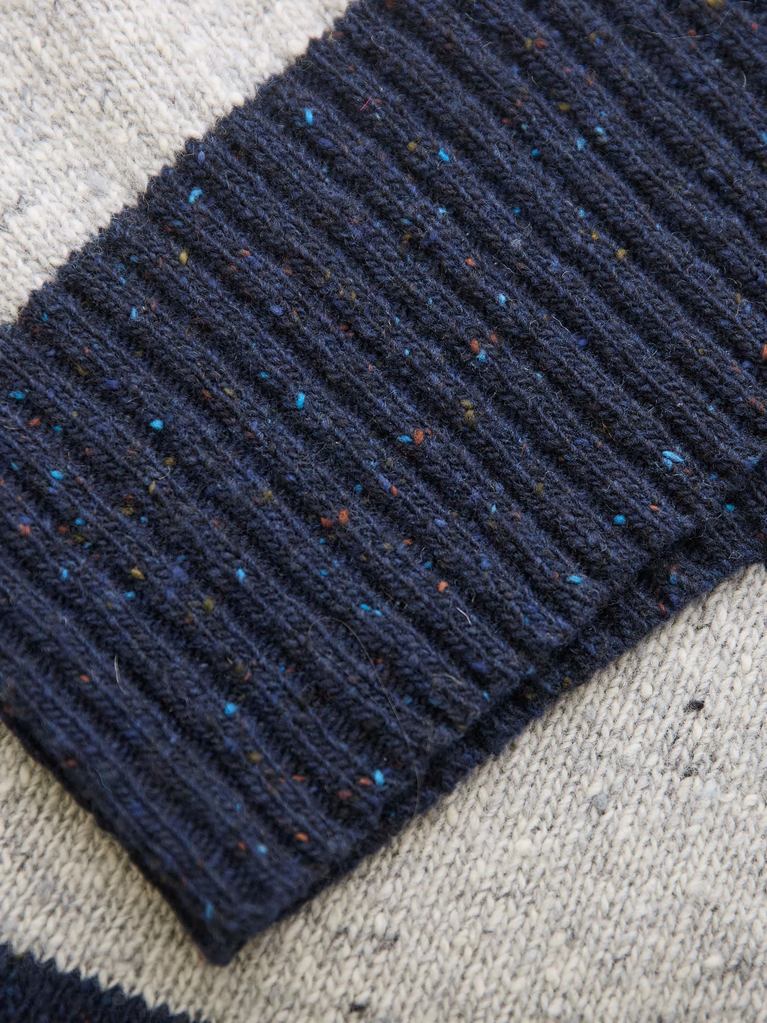 Women's Donegal Colourblock Funnel Neck Sweater